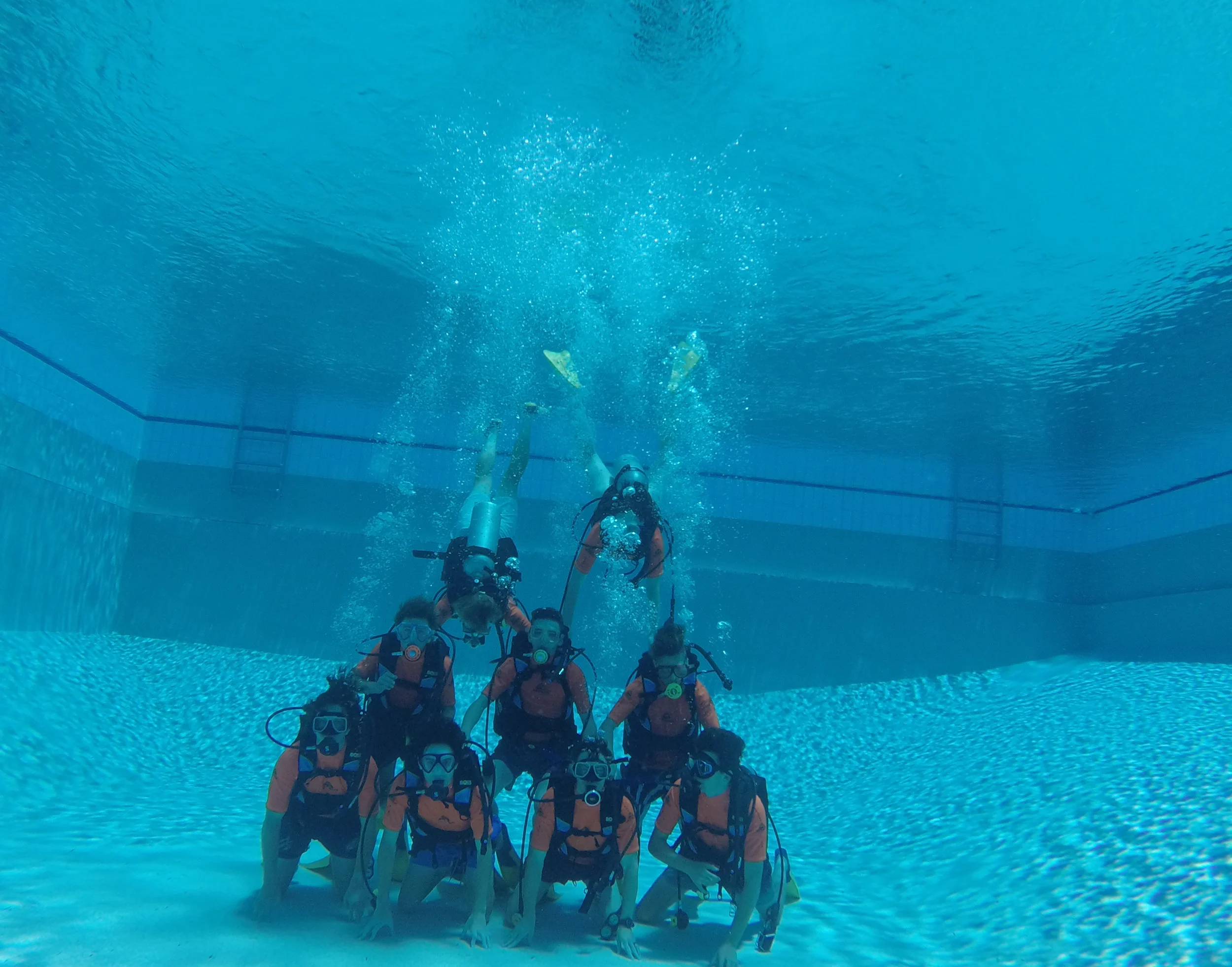 We are building confidence so that the student can enjoy their experience when they SCUBA and snorkel in the ocean