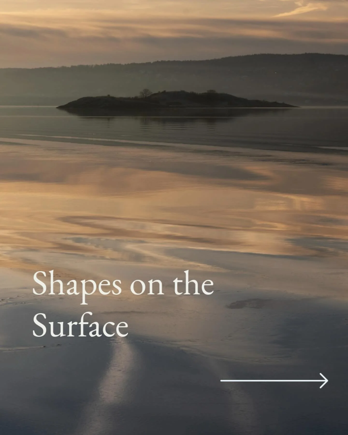 Soft ice. 
I&rsquo;ve always been drawn to the movement of the water&rsquo;s surface looking up while freediving. Lately, I&rsquo;ve started capturing those same shapes and textures from my boat. For me, a new perspective.
#oslofjorden #landscapepho