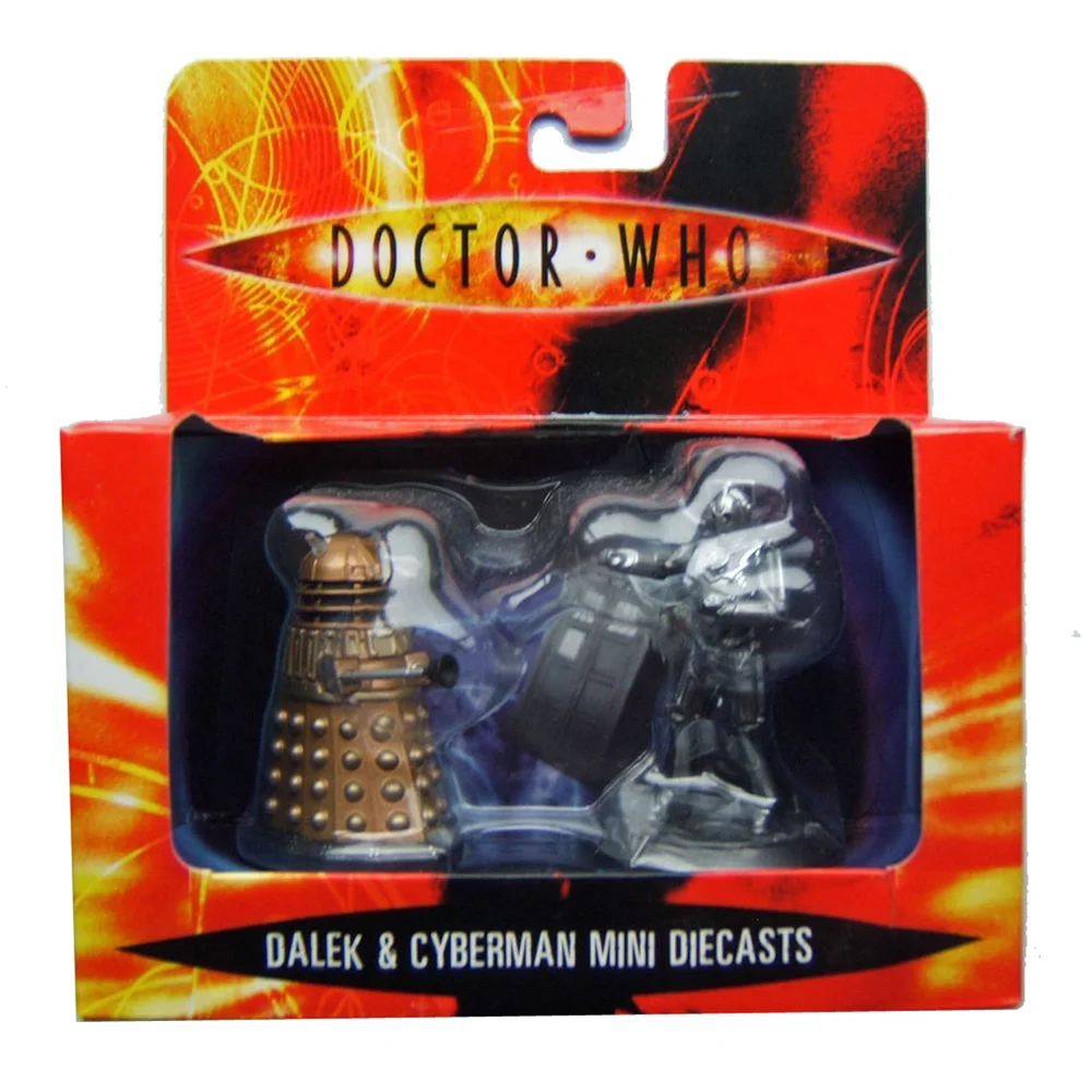 Lot De 3 Figurines CORGI Doctor Who – Dalek & Davros, édition Limitée Certifiée