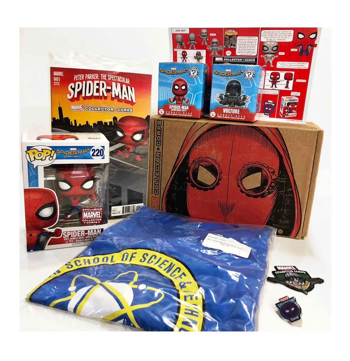 spider man collector corps