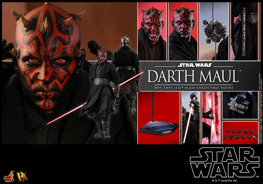 darth maul sixth scale figure