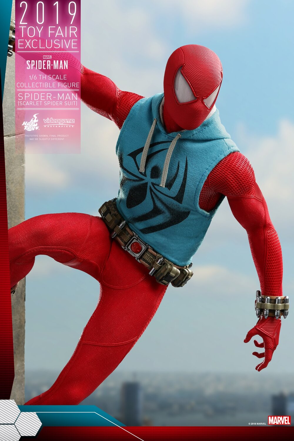 Hot Toys Spider-Man PS4 Scarlett Spider 2019 Toy Fair Exclusive Sixth Scale  Figure — the television and movie store