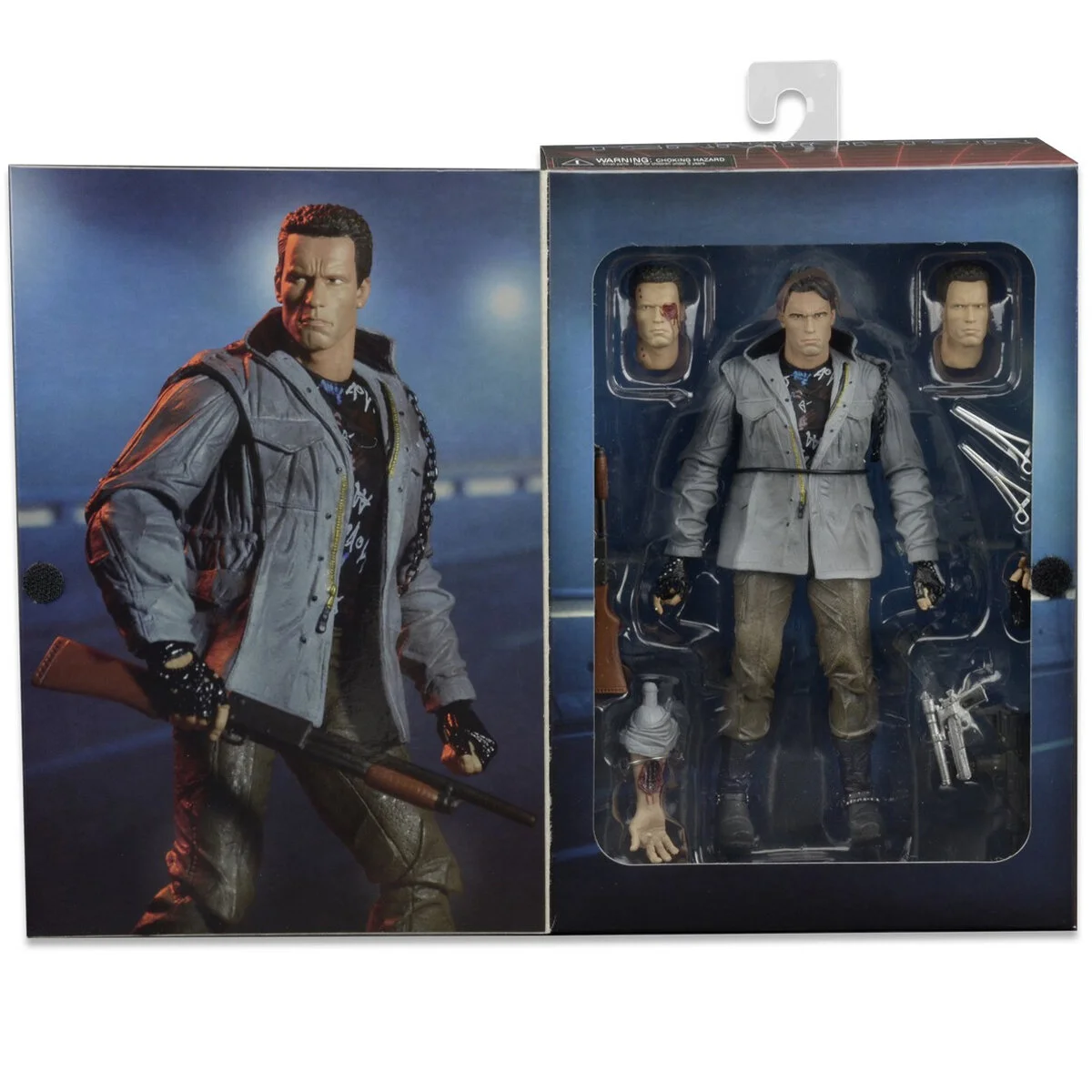 NECA Terminator 7 Scale Tech Noir Ultimate T 800 The Television And 