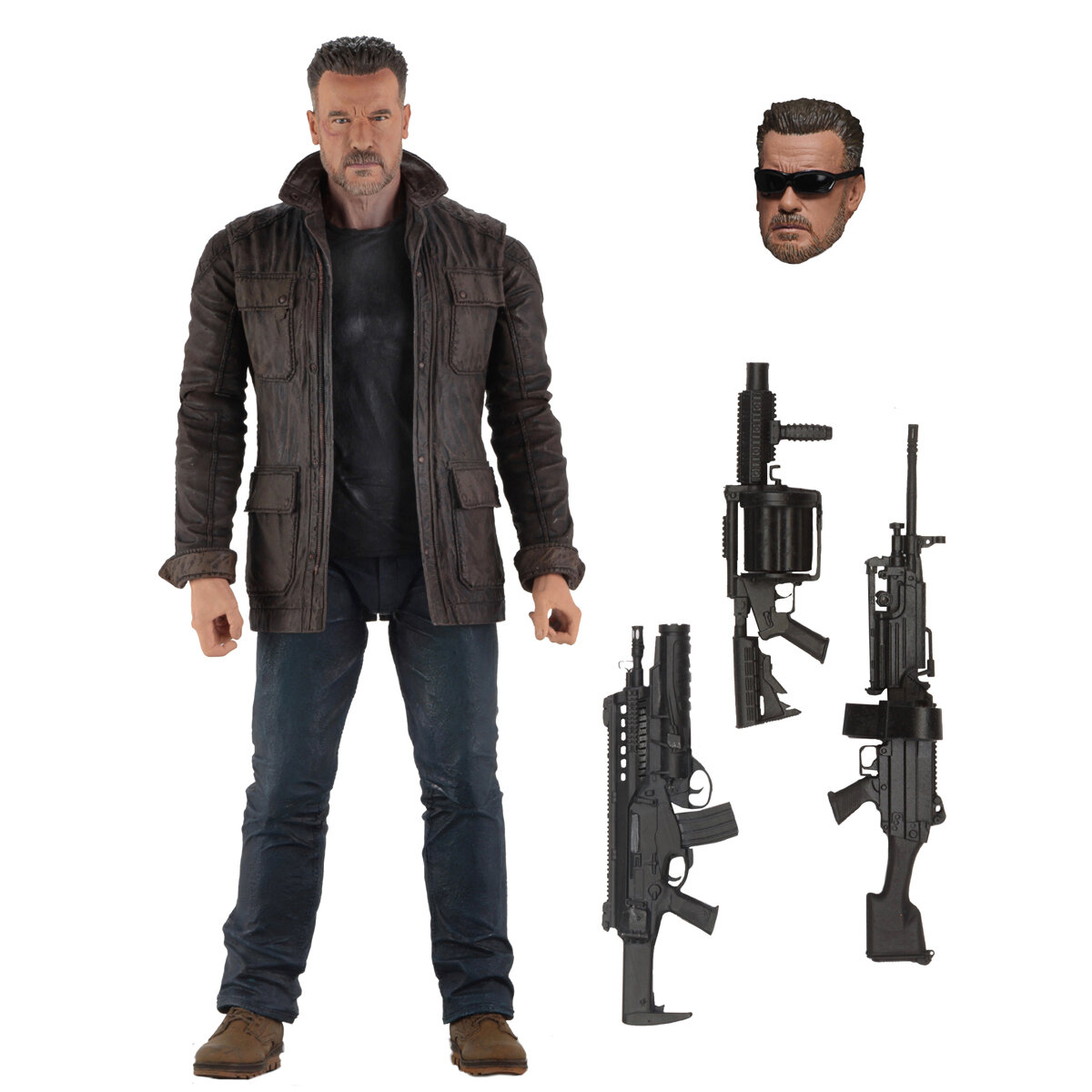Terminator Dark Fate T-800 7" Scale figure