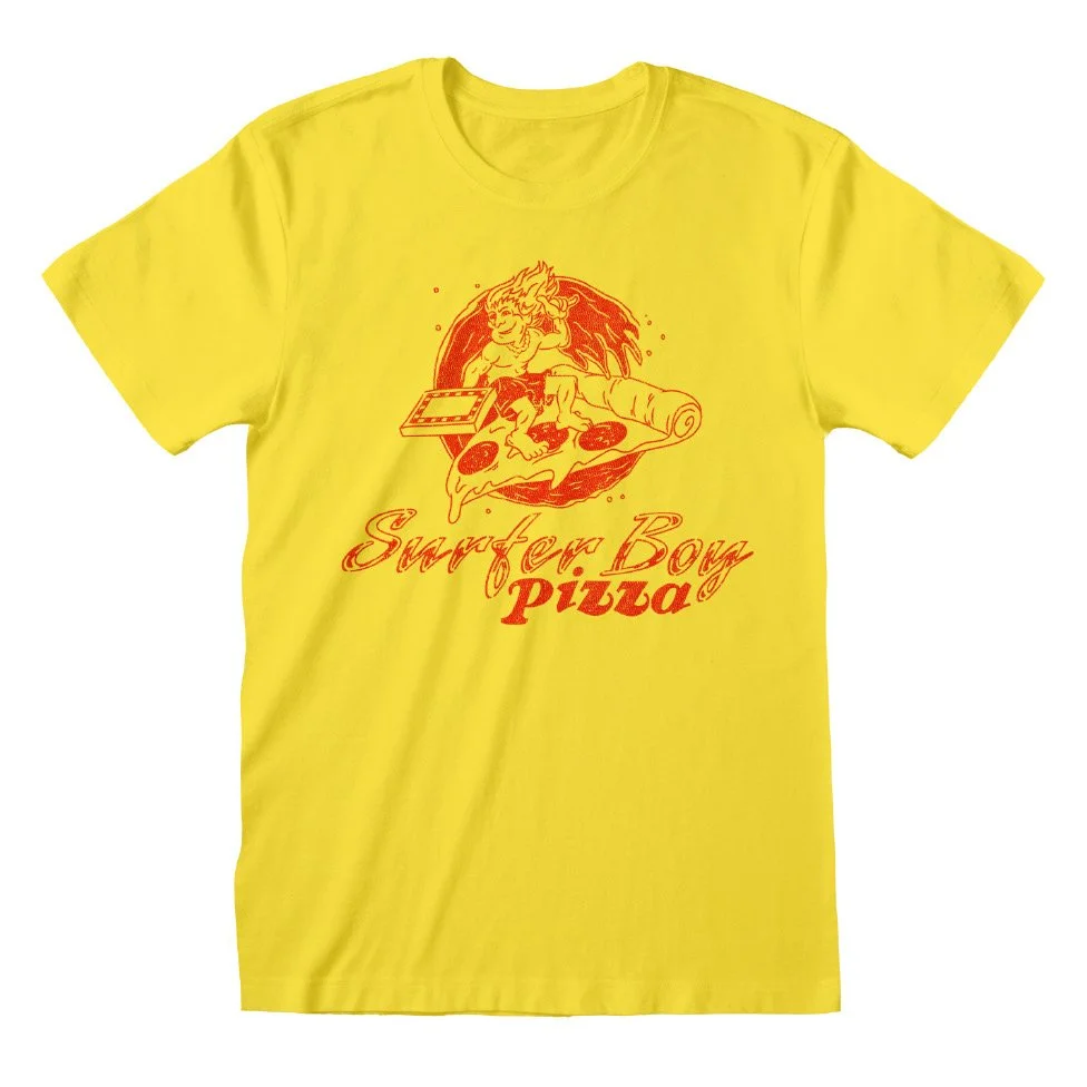 Stranger Things 'Surfer Boy Pizza' T-Shirt — the television and movie  store