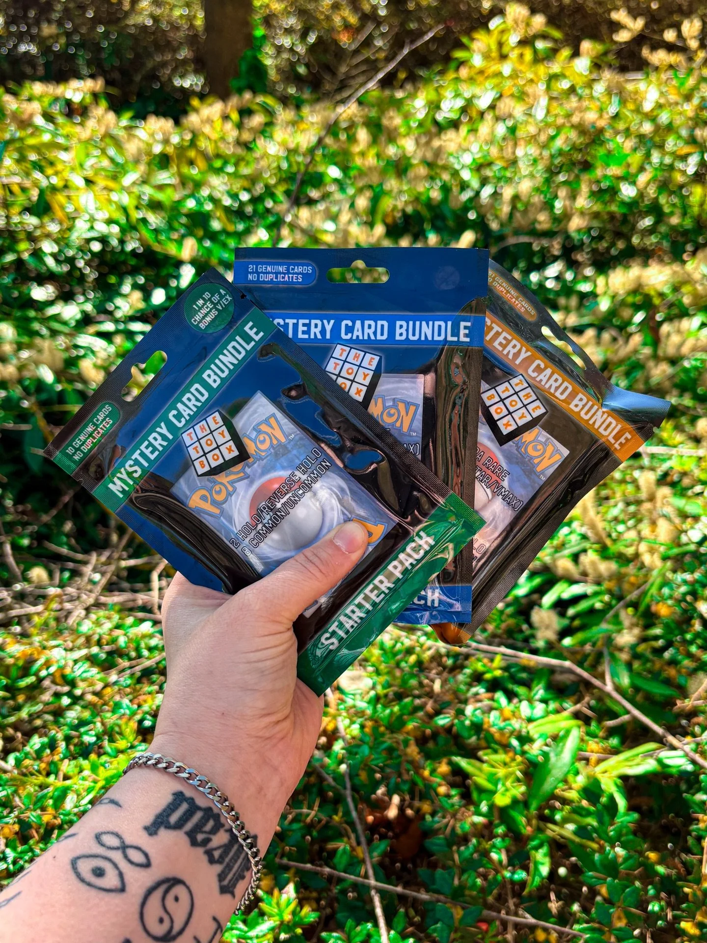 Pokemon Mystery Card Bundles available in store now!