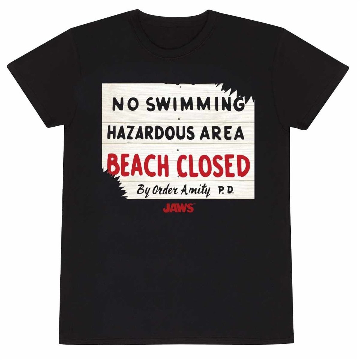 Jaws 'Beach Closed' T-Shirt