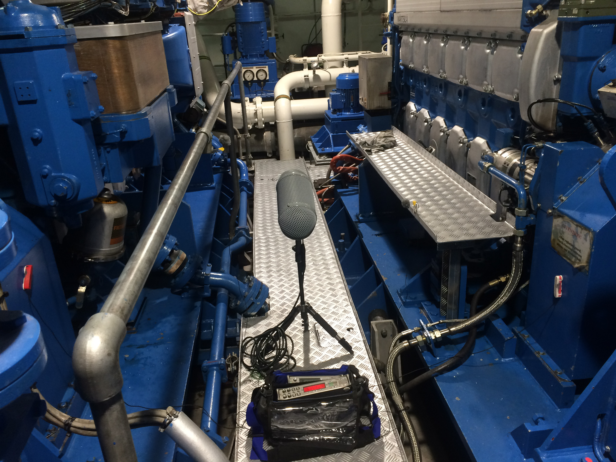2. David Stalling Aerial Sparks _RV Celtic Explorer 2018_Sound recording in the engine room_Image by the artist.jpg