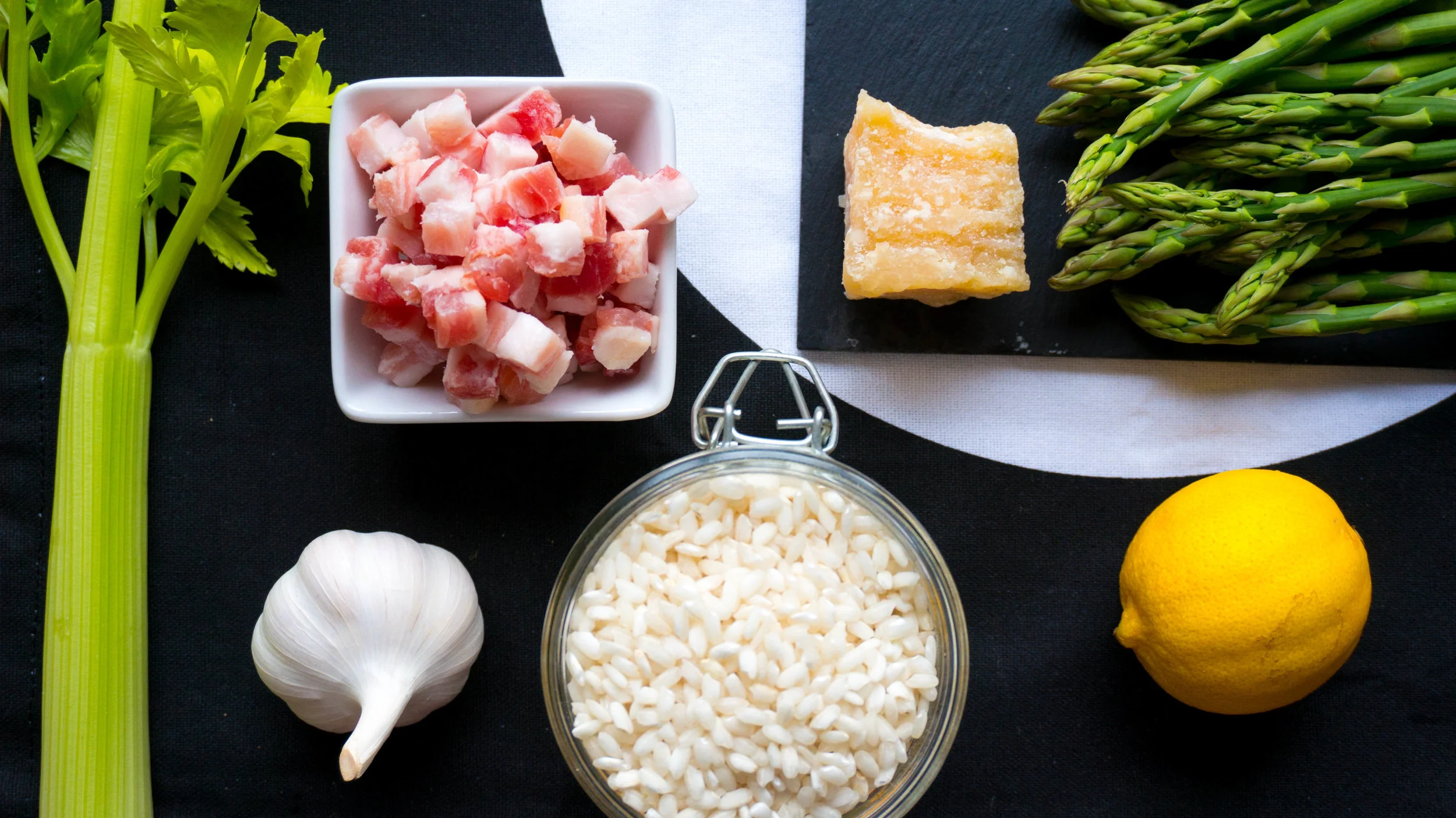 Pea, Pancetta & Asparagus Risotto — With Love, Kate