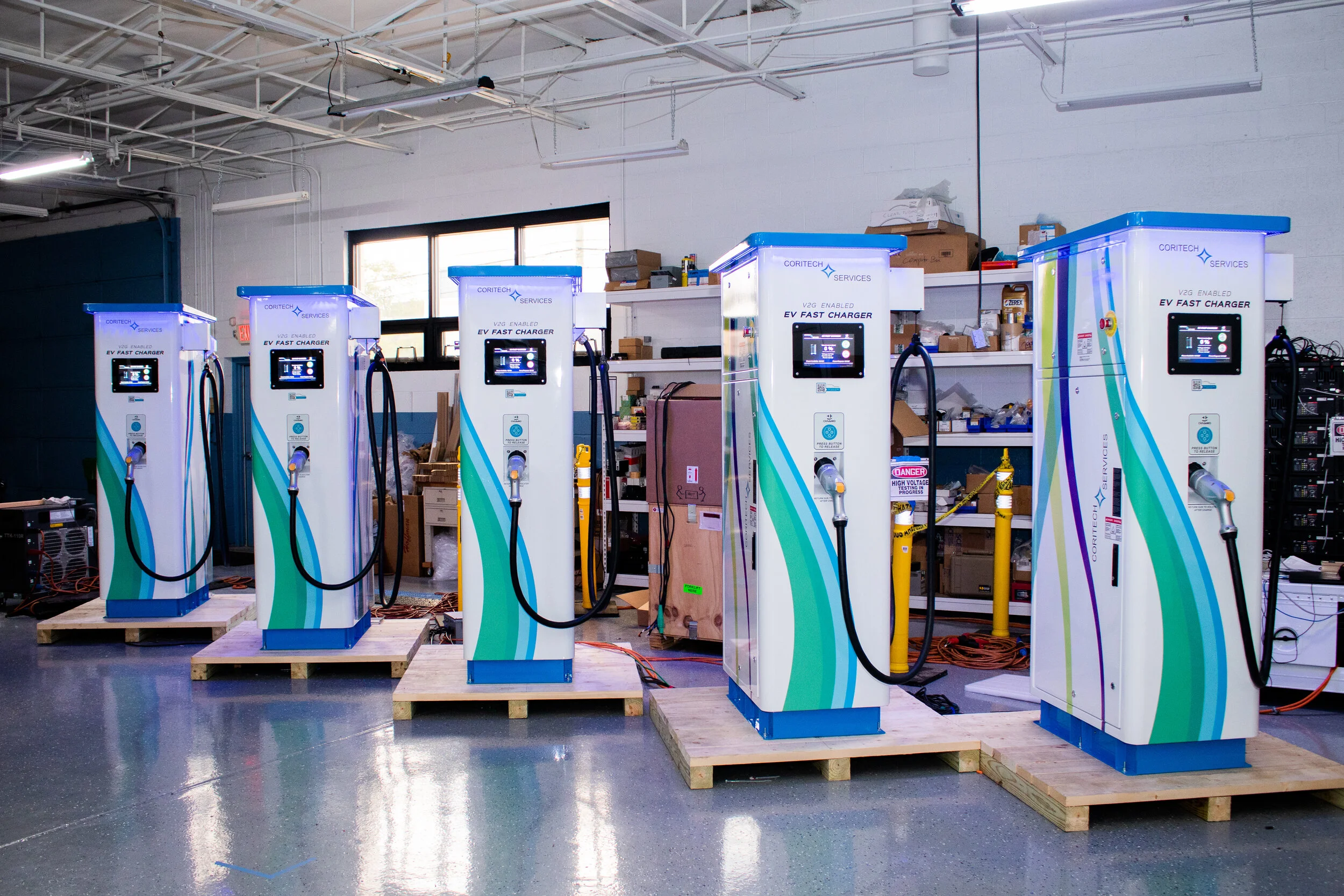 V2G Fast Chargers Coritech Services