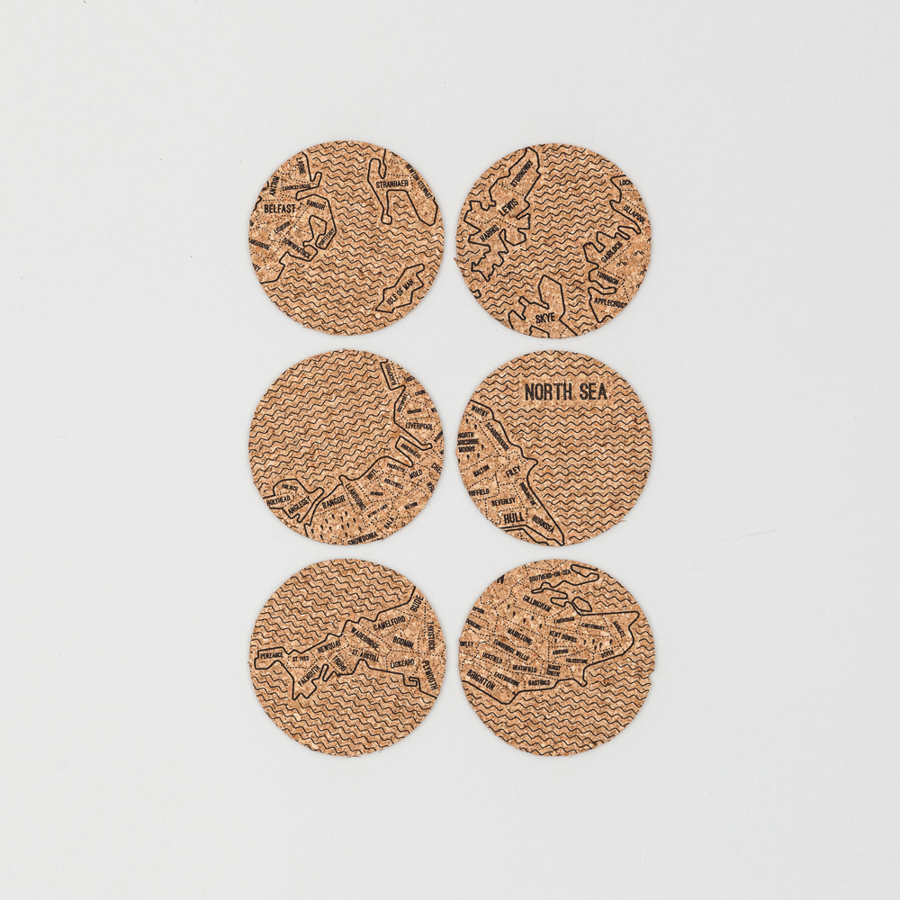 British Isles Coasters