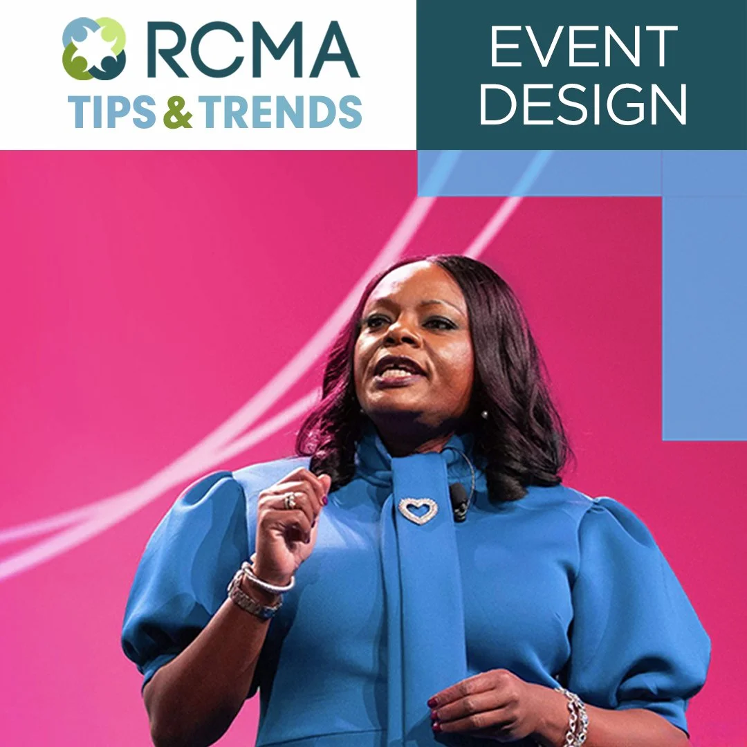 Tips &amp; Trends: Event Design