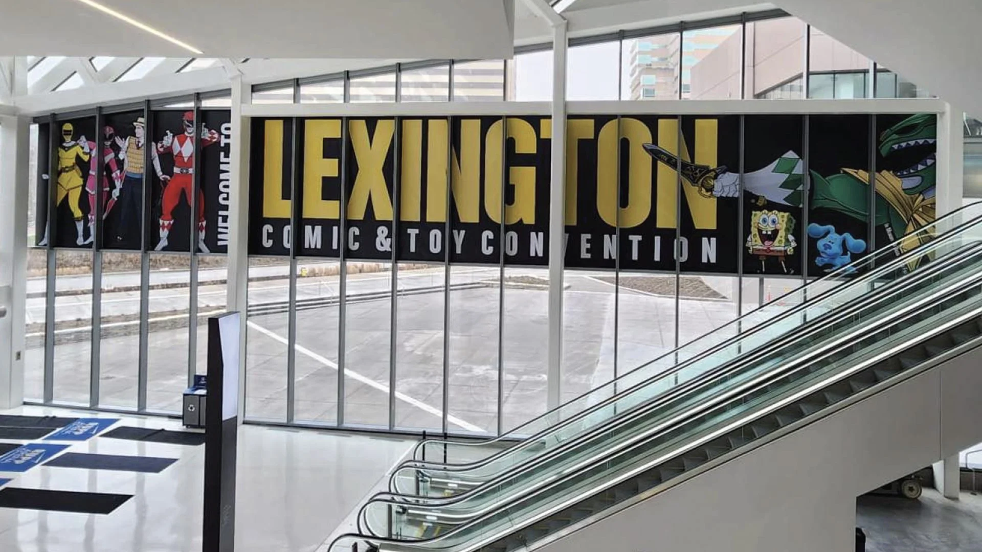 Convention Center Window Clings