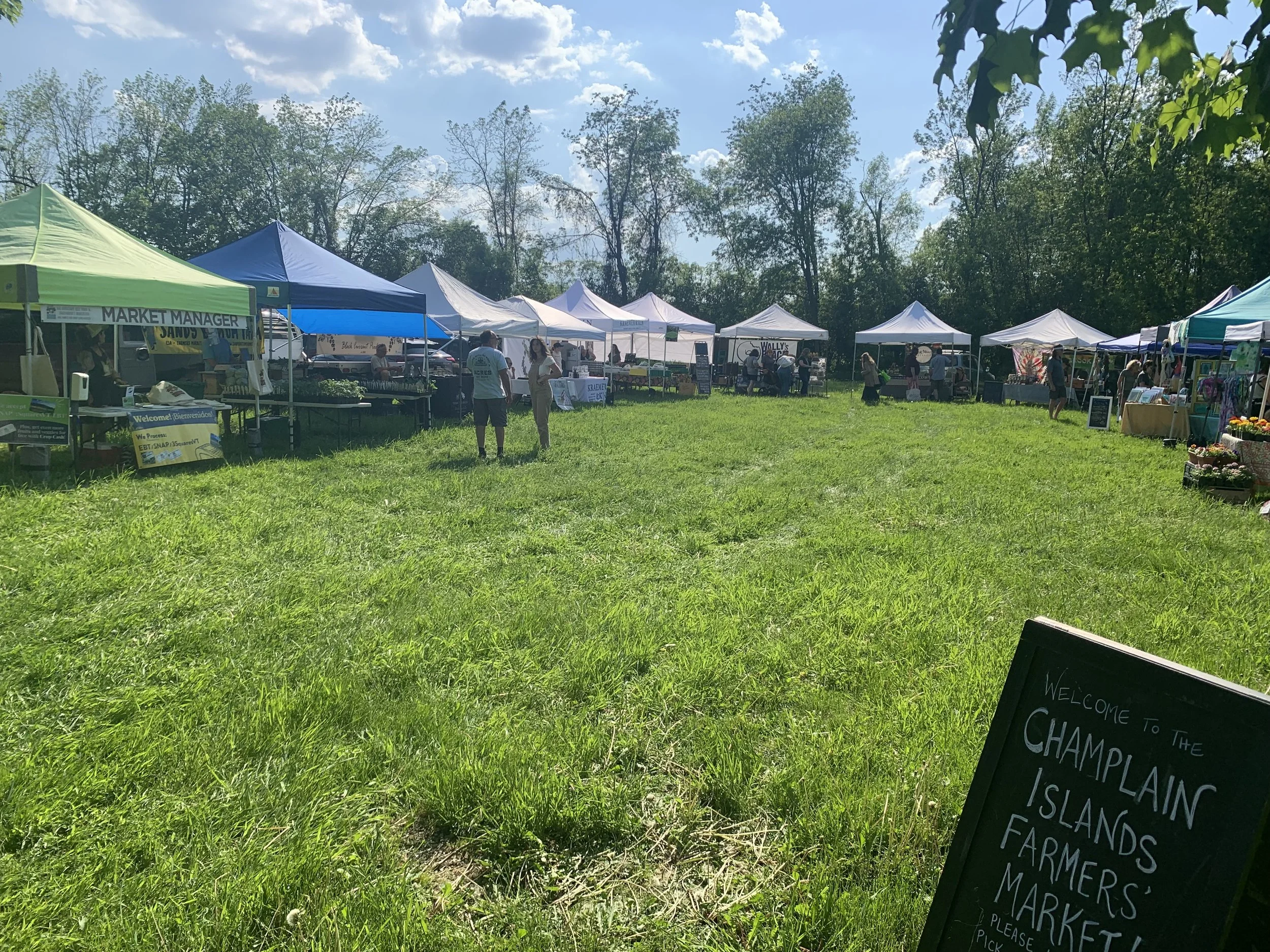 SHLT at the Farmers Market