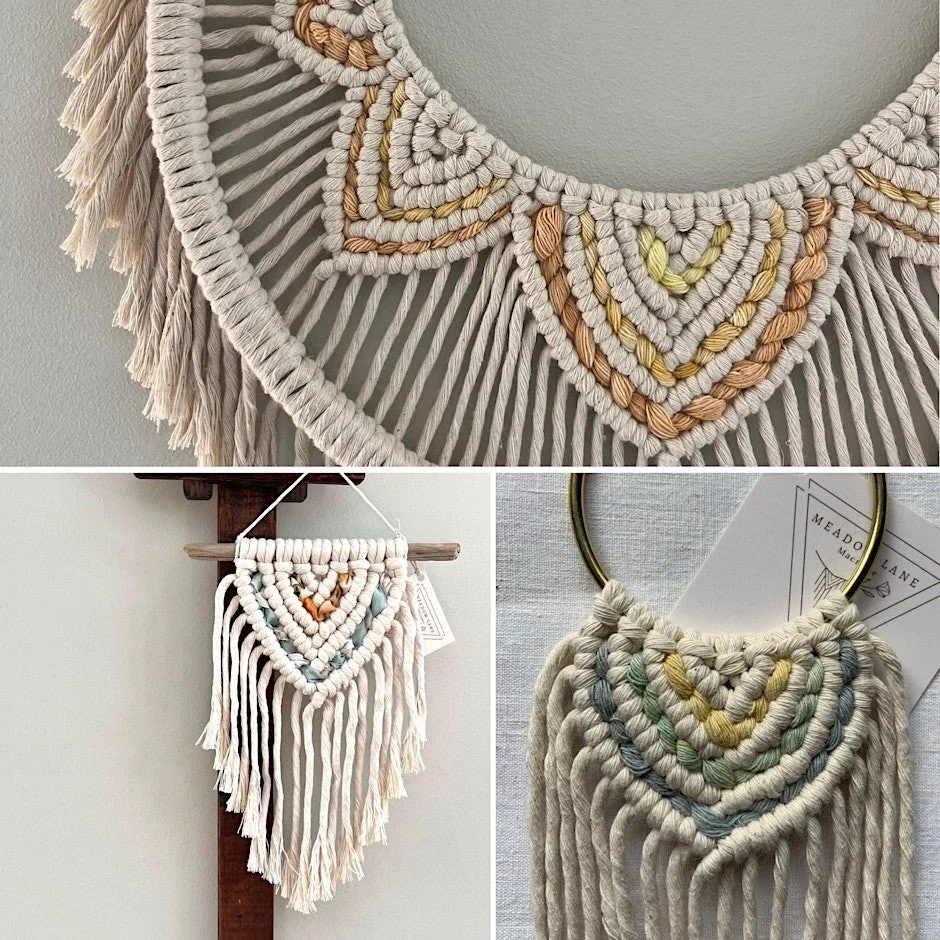 Winter Wednesdays: Macra-weave Wall Art