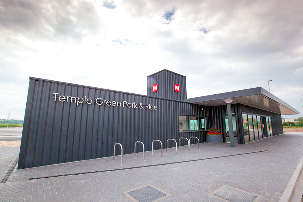 park and ride at temple green