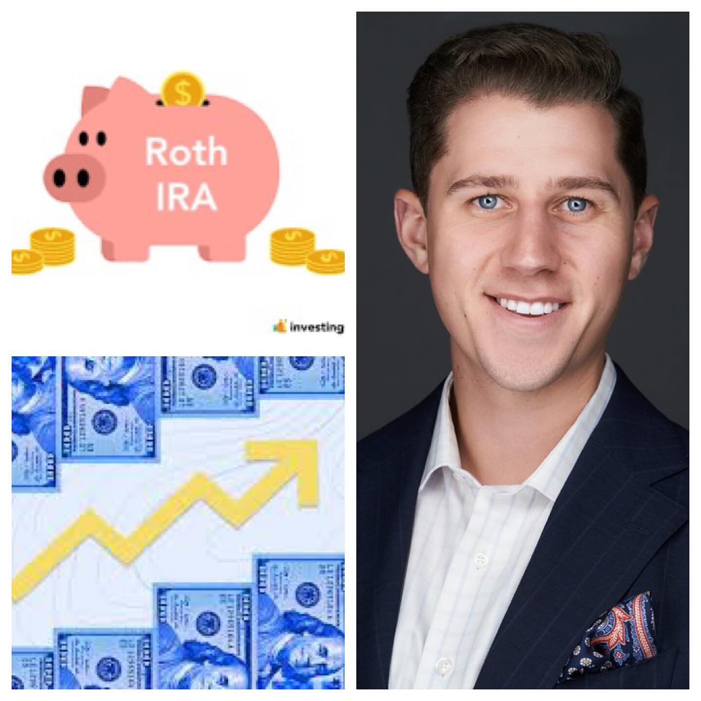 New blog post from wealth advisor, James Chapman, on how ROTH IRA&rsquo;s can be used by high net worth individuals as an additional wealth accumulation tool. Full post in bio.