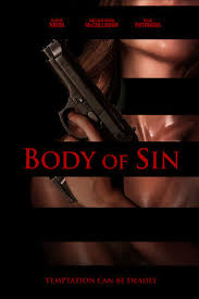 ELLIE PATRIKIOS (LAUREN HALEY) and ELISHA KRISS (ERICA TATE) in BODY OF SIN THRILLER ACTION SCENE