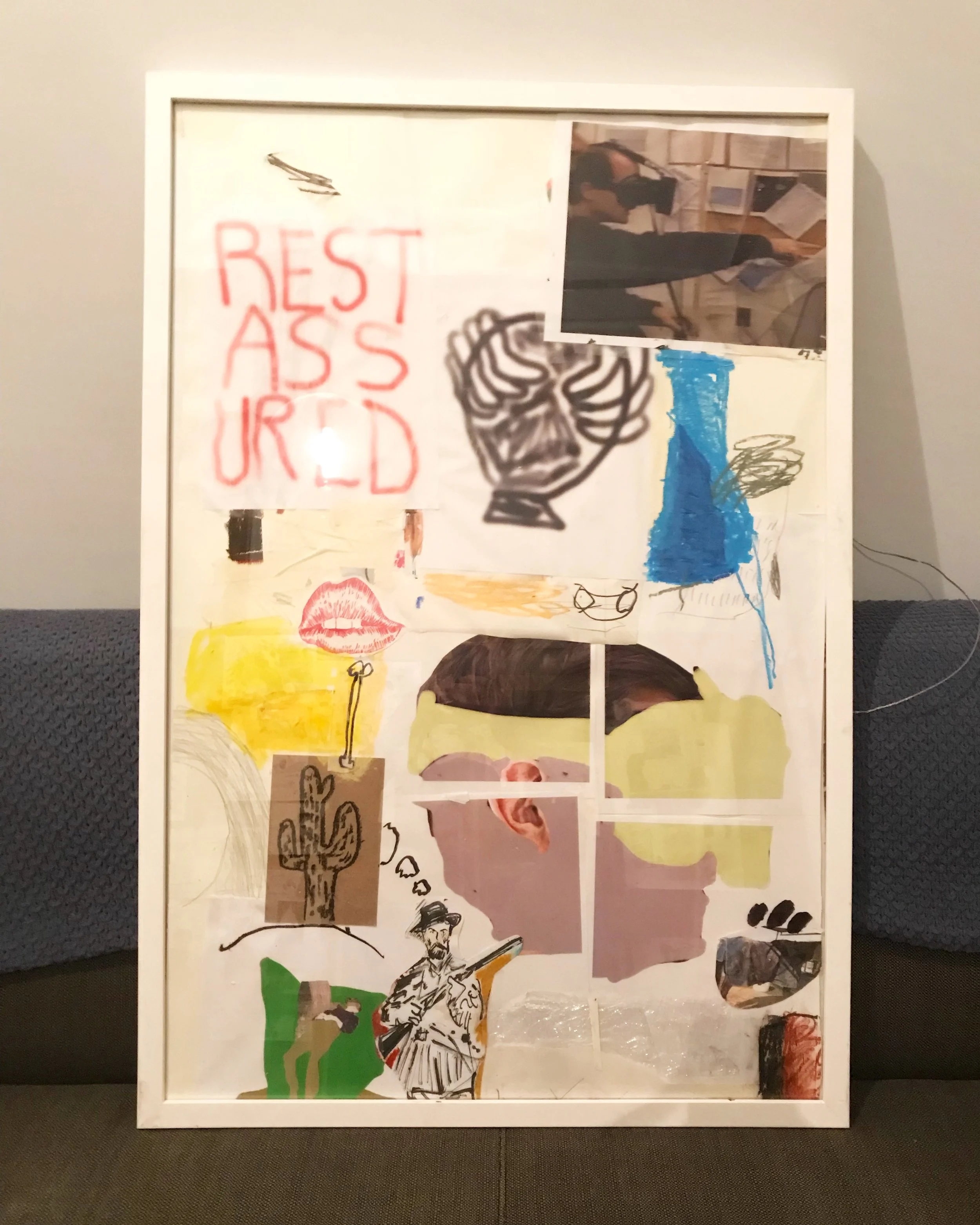 restassured - mixed media