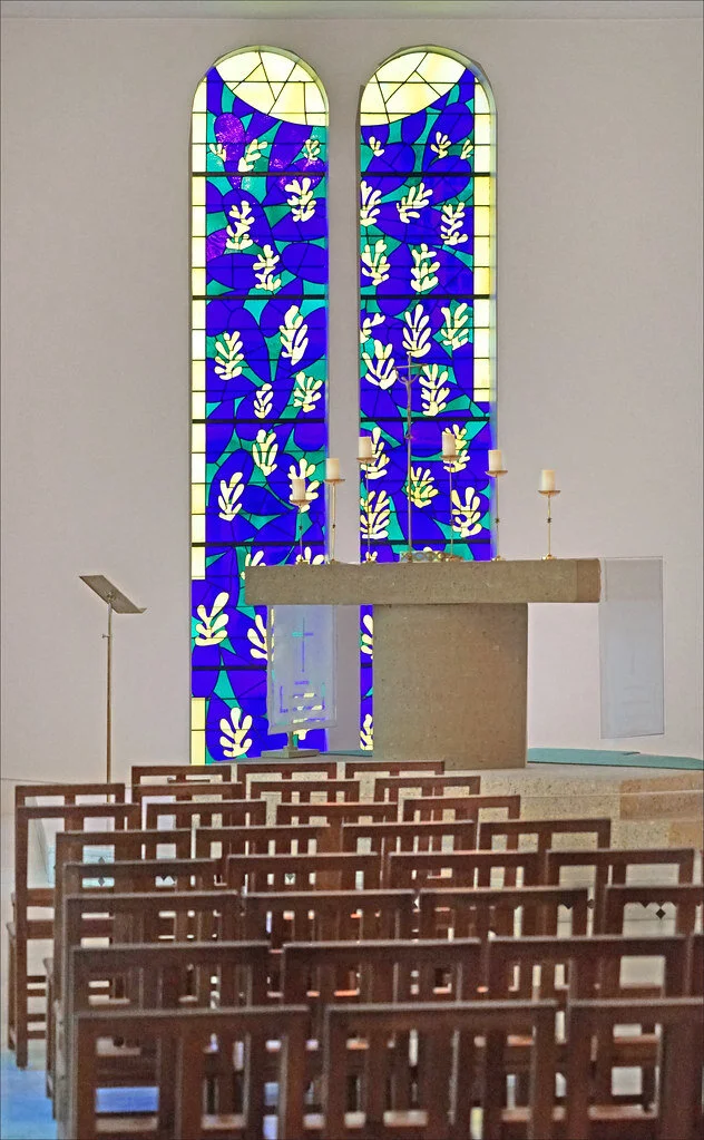 "L'autel de la Chapelle Matisse à Vence." by dalbera is licensed under CC BY 2.0