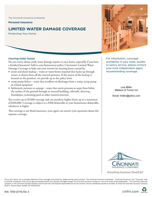 Protect Your Home: Limited Water Damage Coverage — Wallace 