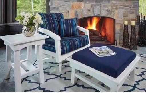 Recycled Plastic Mats: Durable, long lasting, and stylish for your outdoor living space.