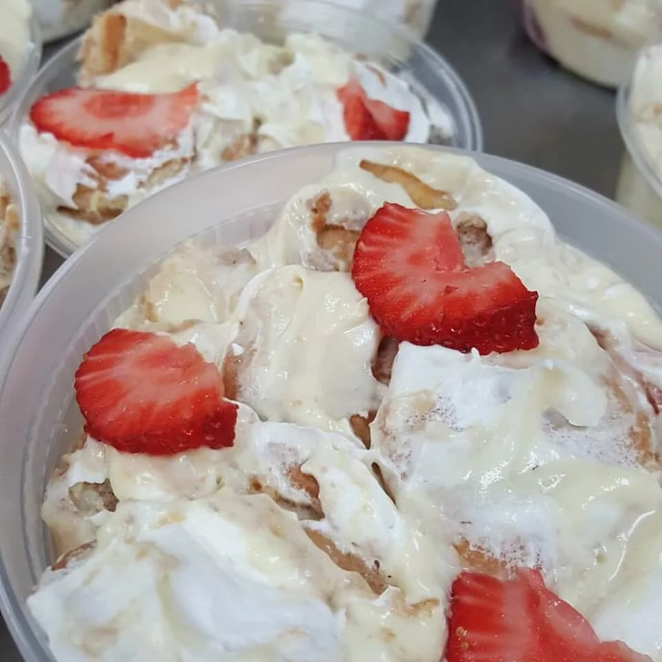 Strawberry Banana Pudding