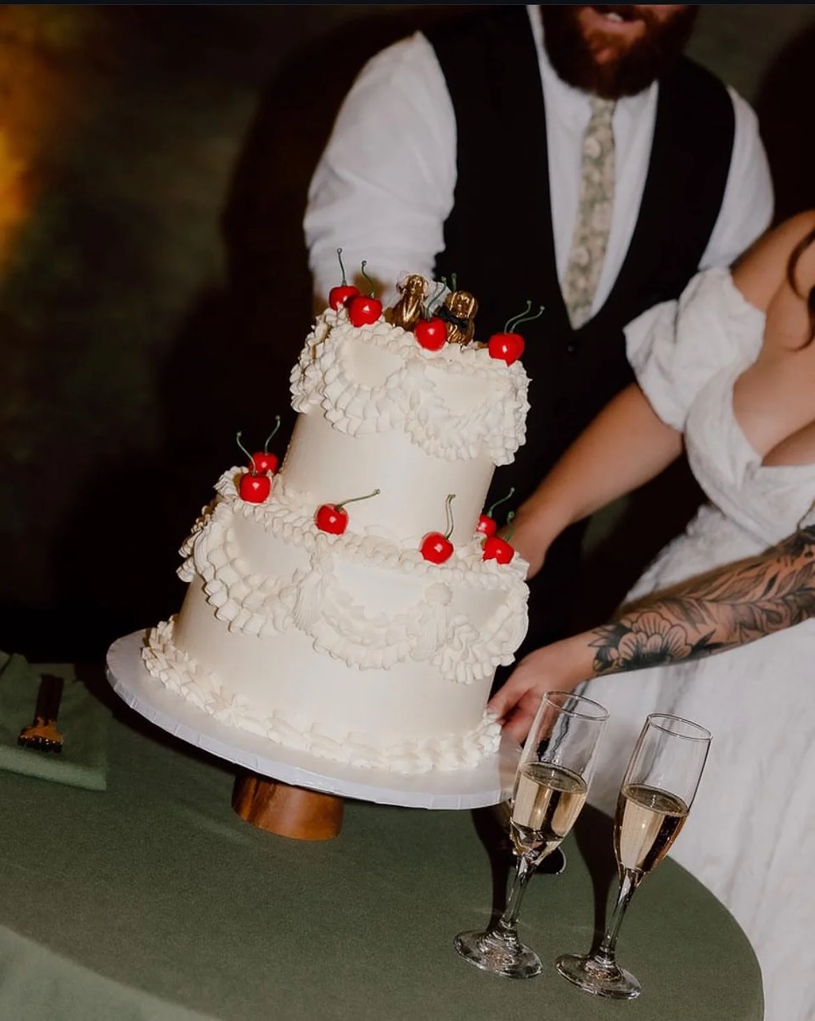 For The Sweetest &ldquo;I Do 💍🍒

This cherry-topped beauty is just one of many custom wedding cakes we create. Place your order today!

Thank you to @cherish.events ! 
.
.
.
.
#cake #weddingcake #tiercake #cakedesign #cherrycake #wedding