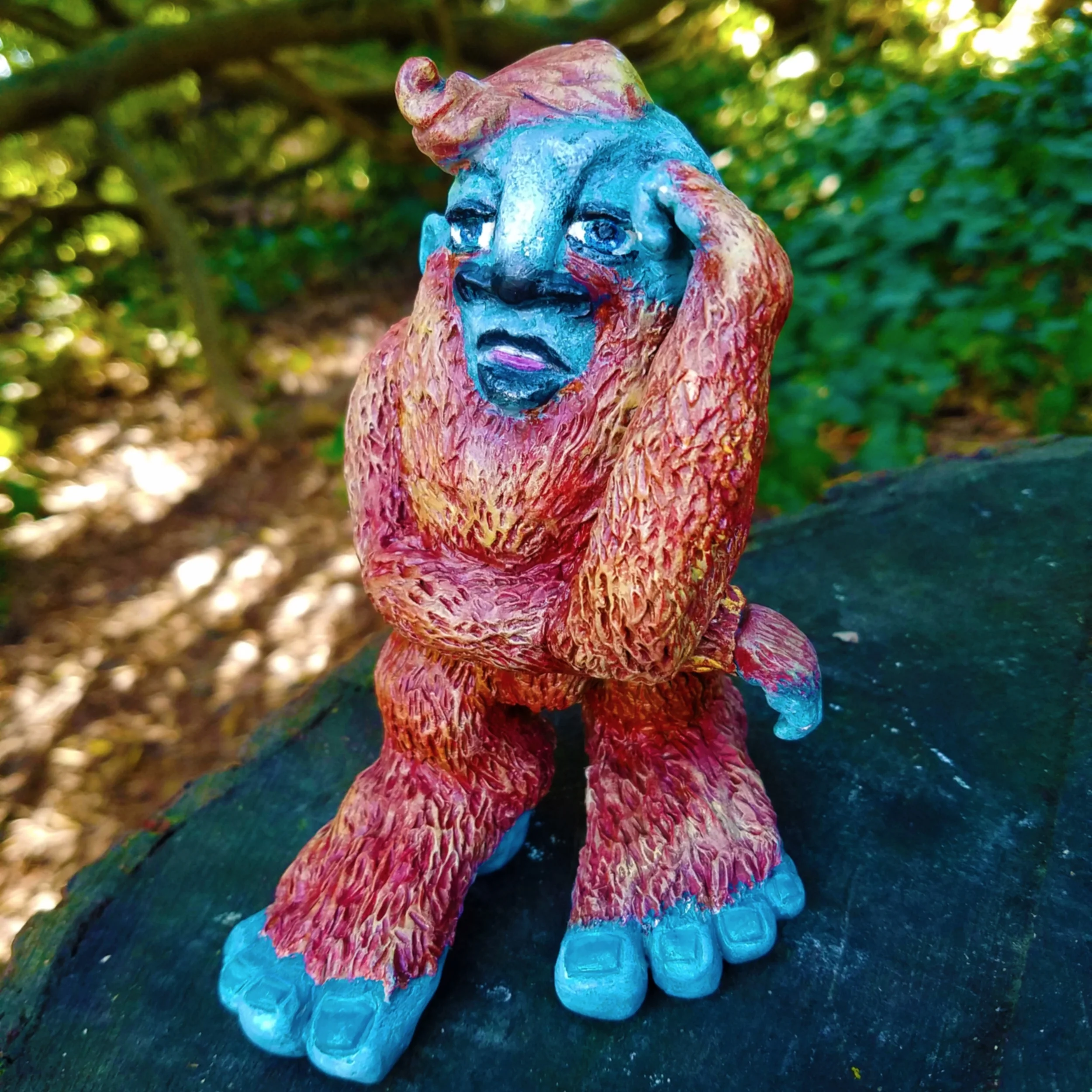 Sass Quatch on Tree Table.jpg