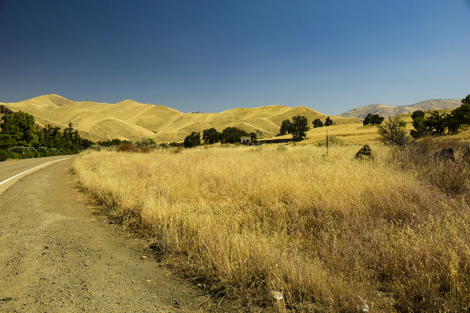 West of the Sierra Nevada