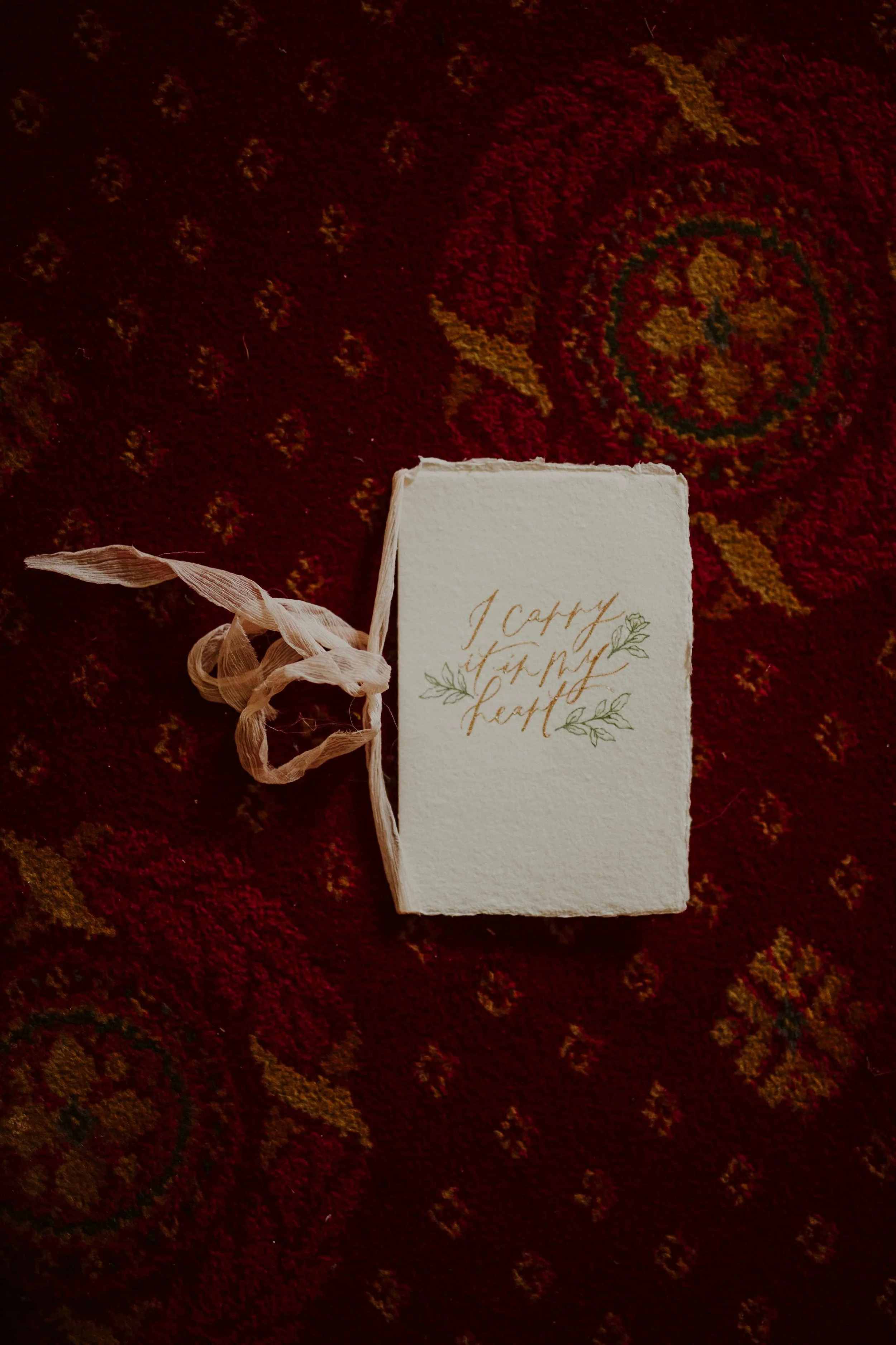 0.5 inch Crinkle Clementine Photography Androids in boots , Vow Book Gifts of Grace Design , Concept & Styling MerryLove Weddings