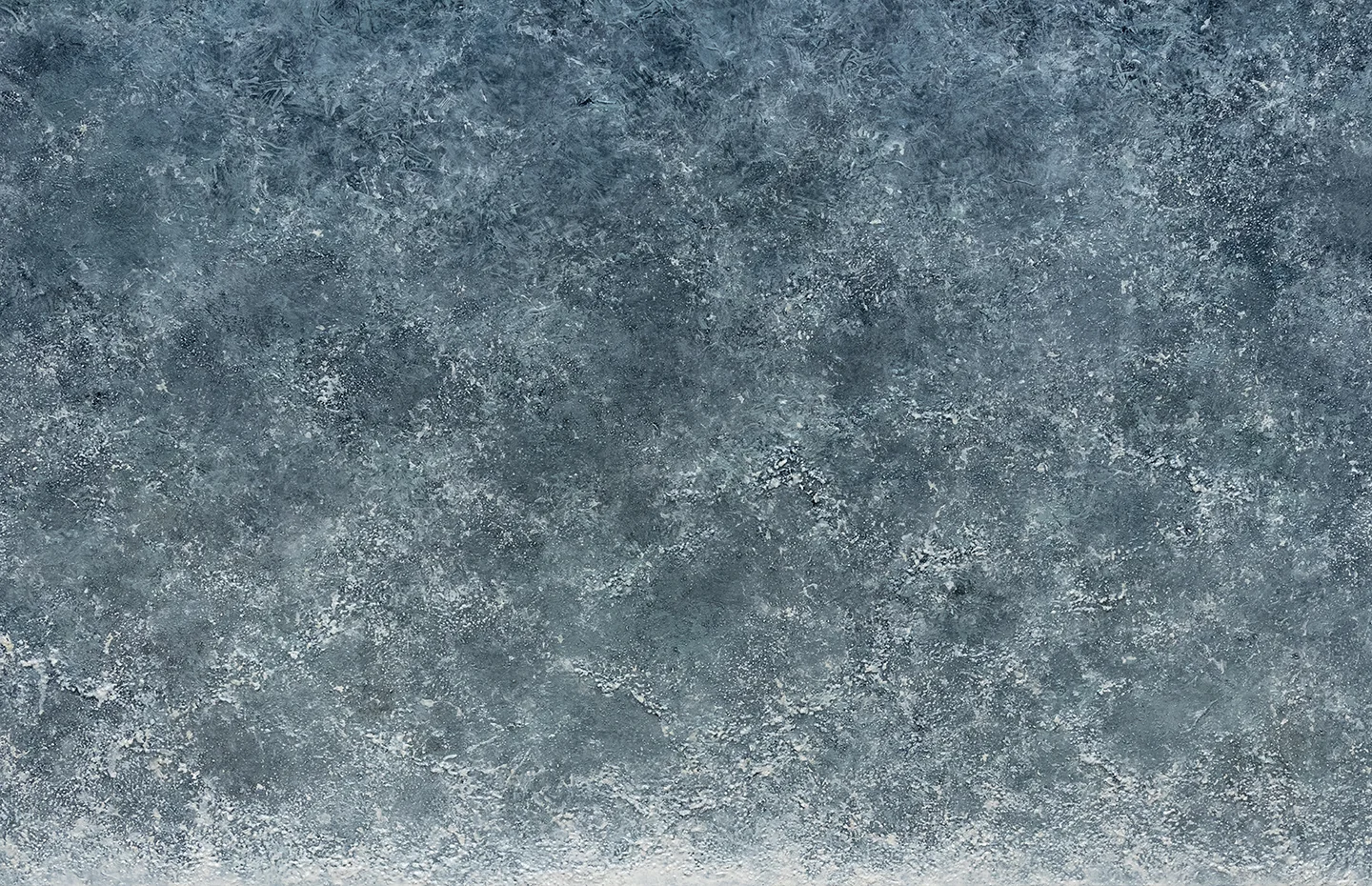 Superior (detail) 2019 oil, sand, and iron filings on canvas 85 x 60” / 216 x 152 cm