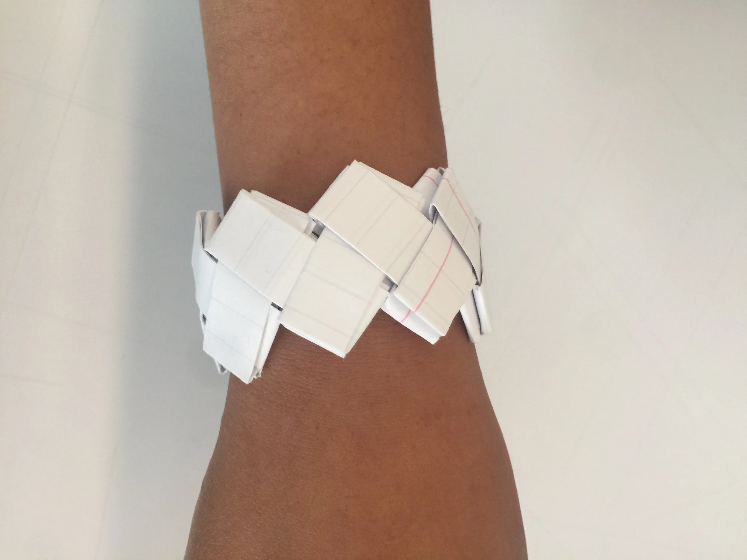 Wearing the prototype