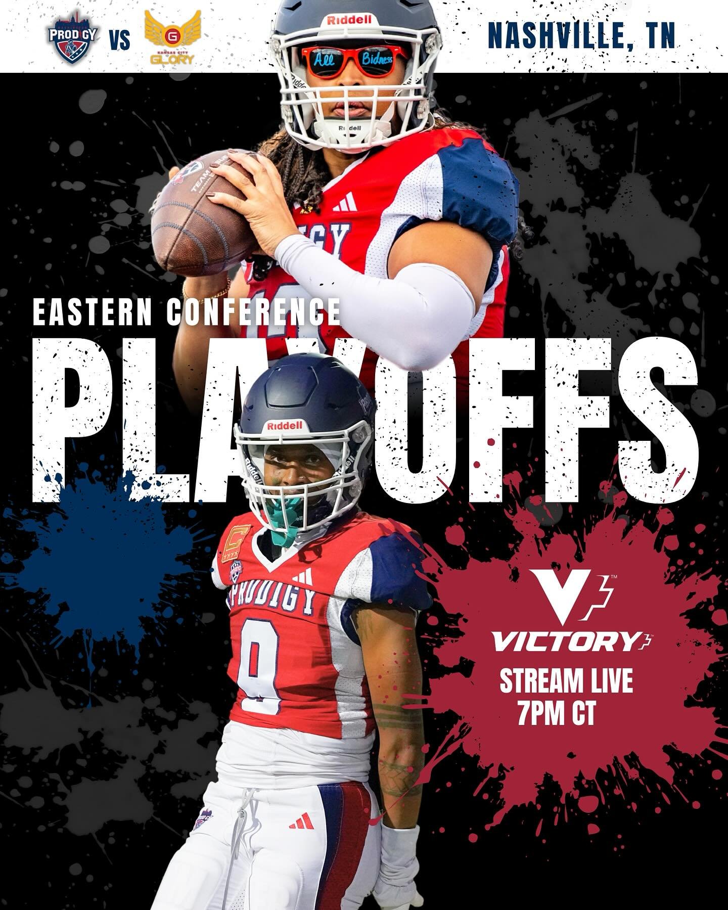 IT&rsquo;S GAME DAY! We&rsquo;re just minutes from kickoff in our quarterfinal game against Kansas City!! Stream the game live for free on @victoryplustv!!

#washprodigy #wnfcproud #playoffs #quarterfinals #winorgohome