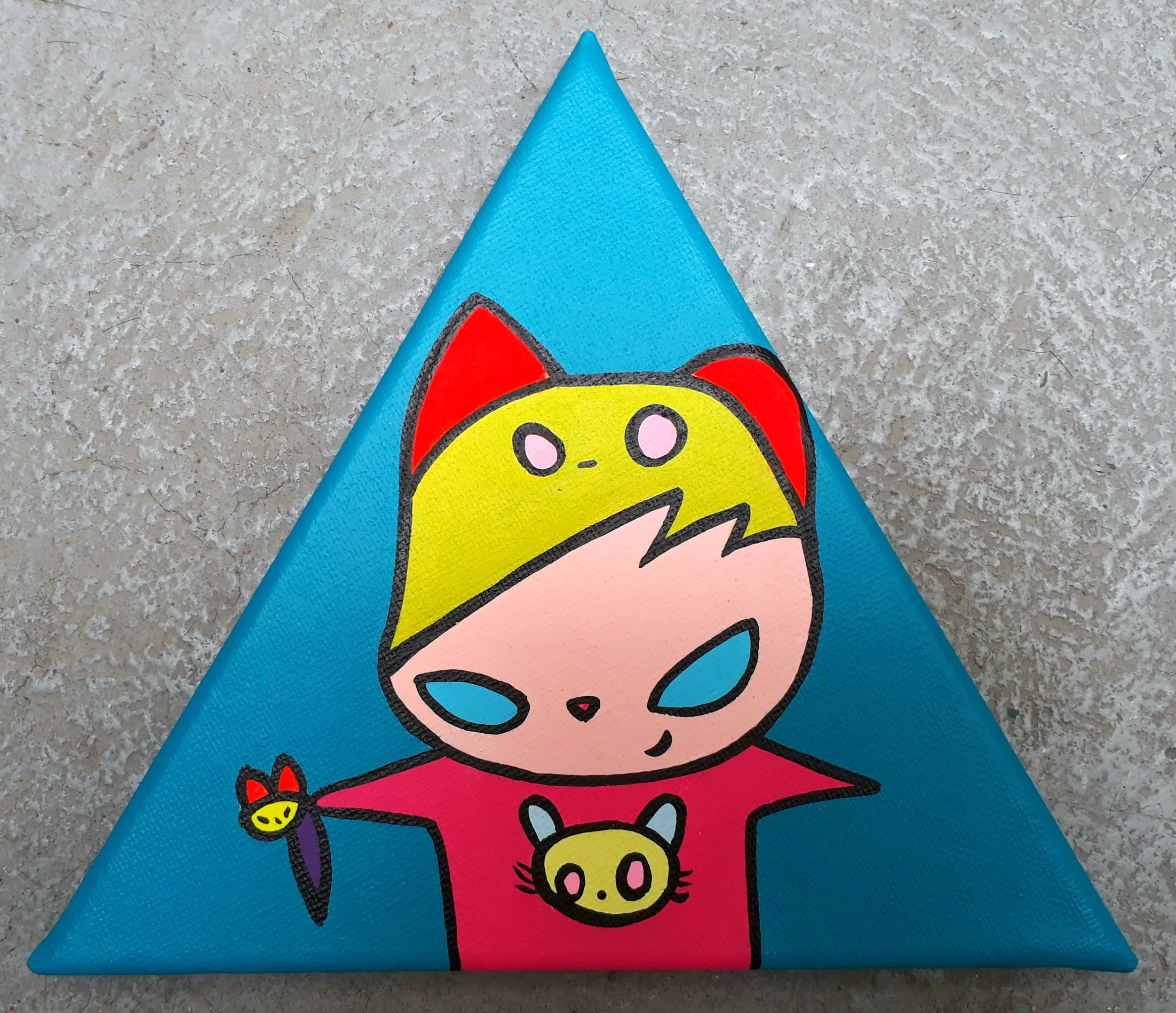S.T (2018) - 17,5 x 20 cm - Acrilico sobre lienzo / Acrylic on canvas