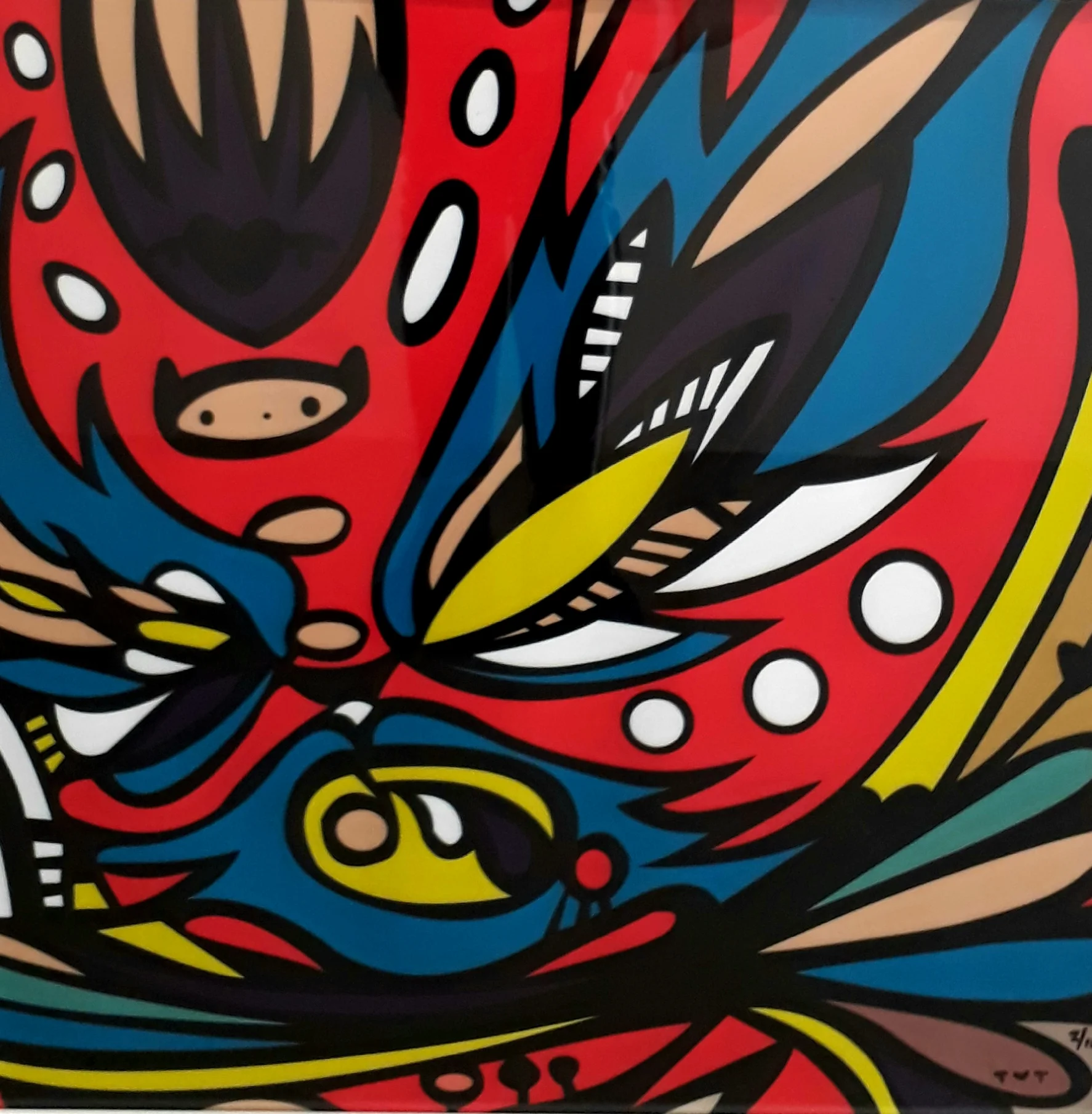 S.T (2018) - 50 x 50 cm - Serigrafía / Screen print
