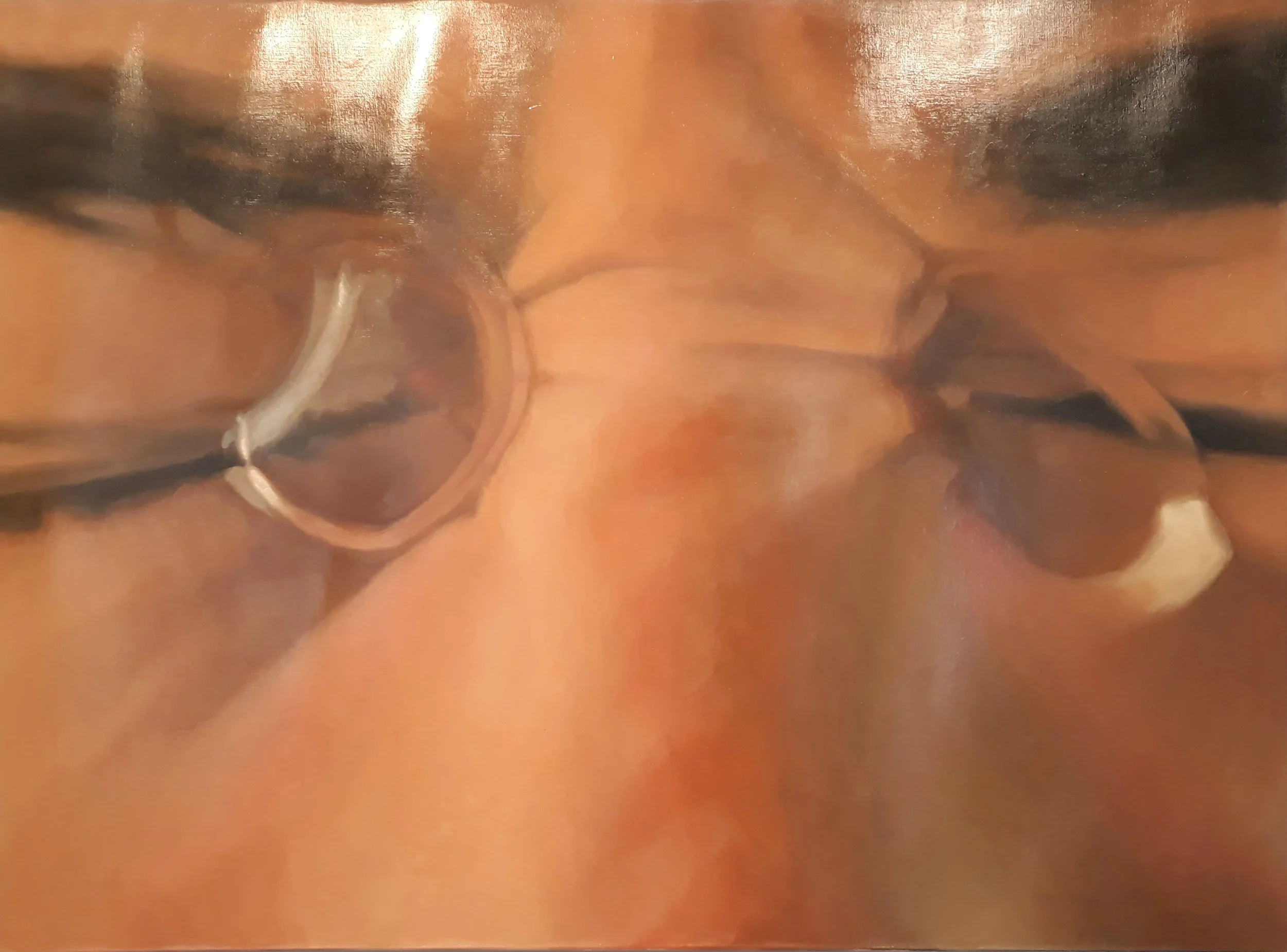 Sumersión 1 (2019) - 130 x 95 cm - Óleo sobre lienzo / Oil painting on canvas