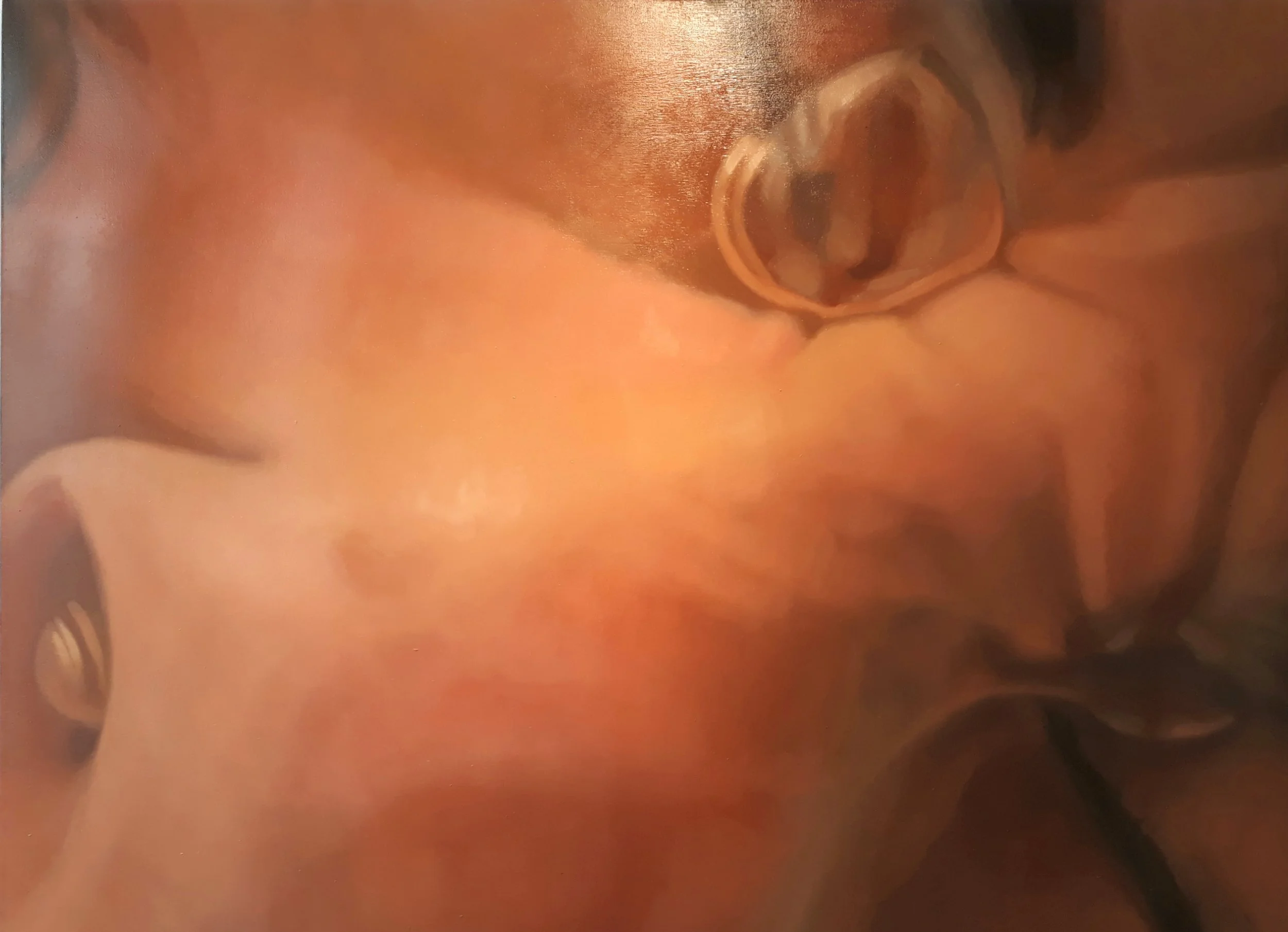 Sumersión 2 (2019) - 130 x 95 cm - Óleo sobre lienzo / Oil painting on canvas