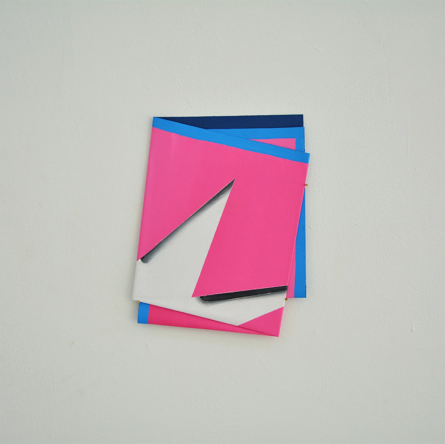 Composition (2019) - 27 x 20 x 3 cm - Pintura acrílica sobre lienzo / Acrylic paint on canvas