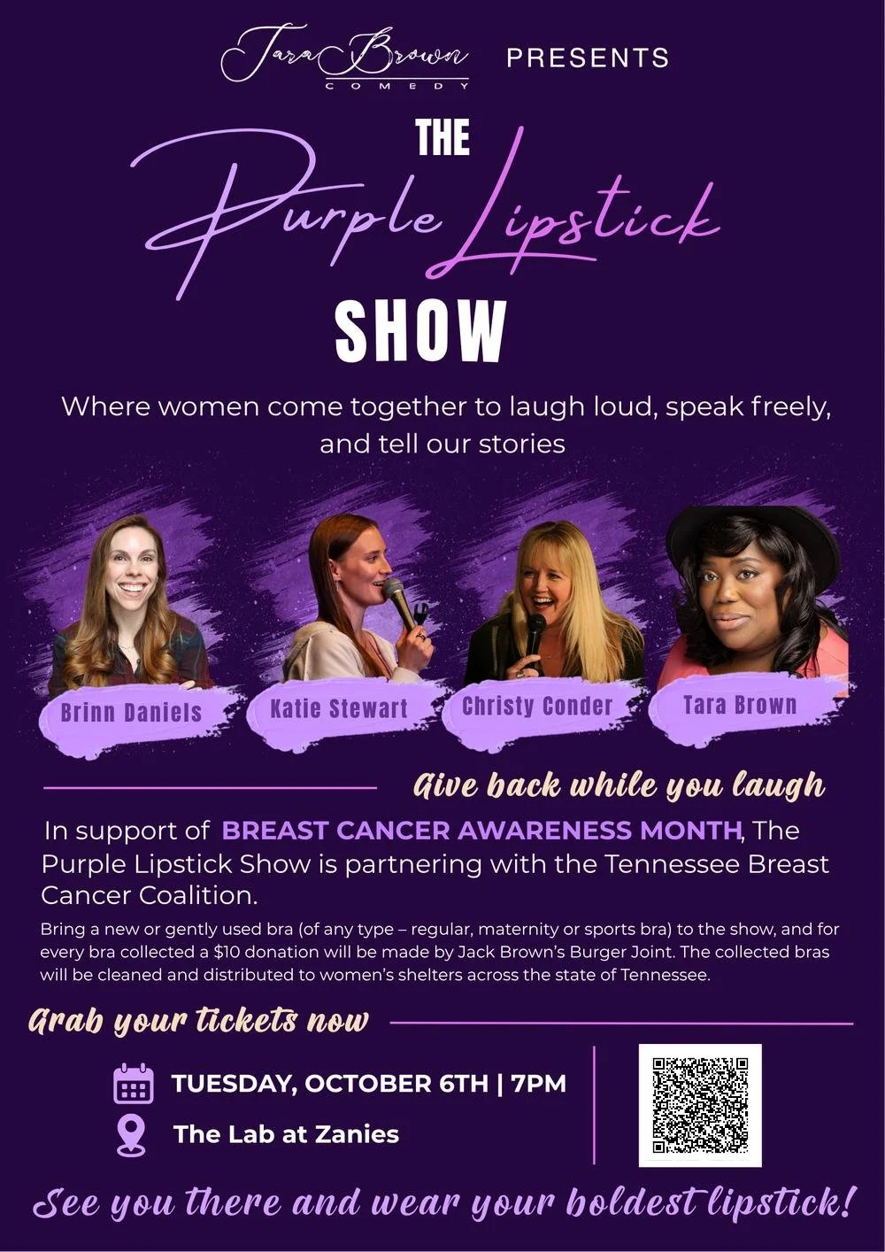 The Purple Lipstick Comedy Show