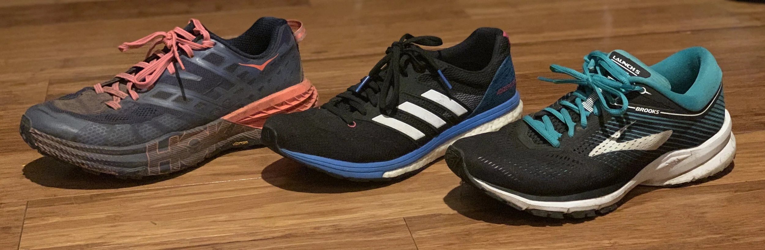Hoka One One Speed Goat/ Adidas Boston/ Brooks Running Launch