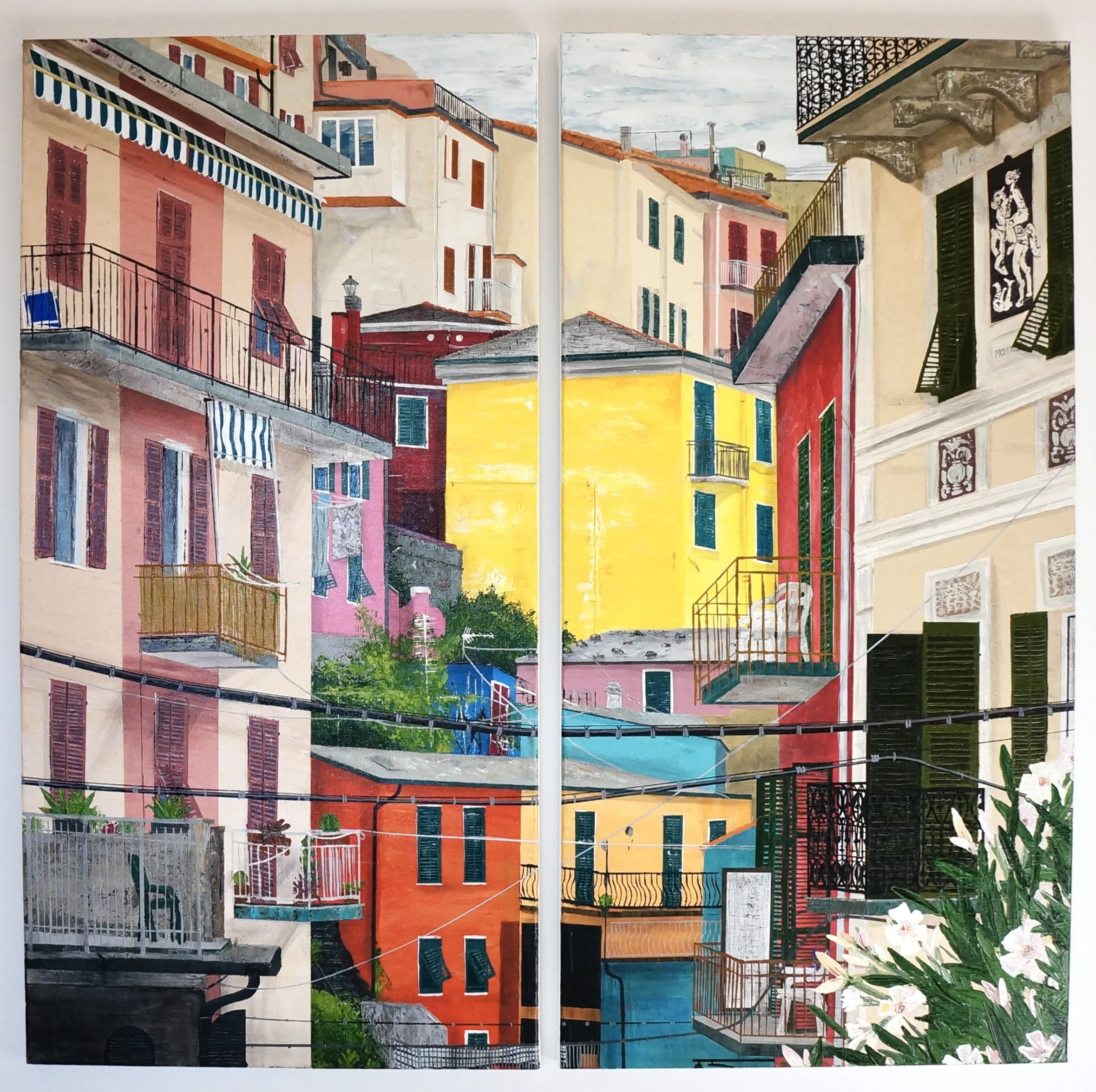 Manarola Diptych