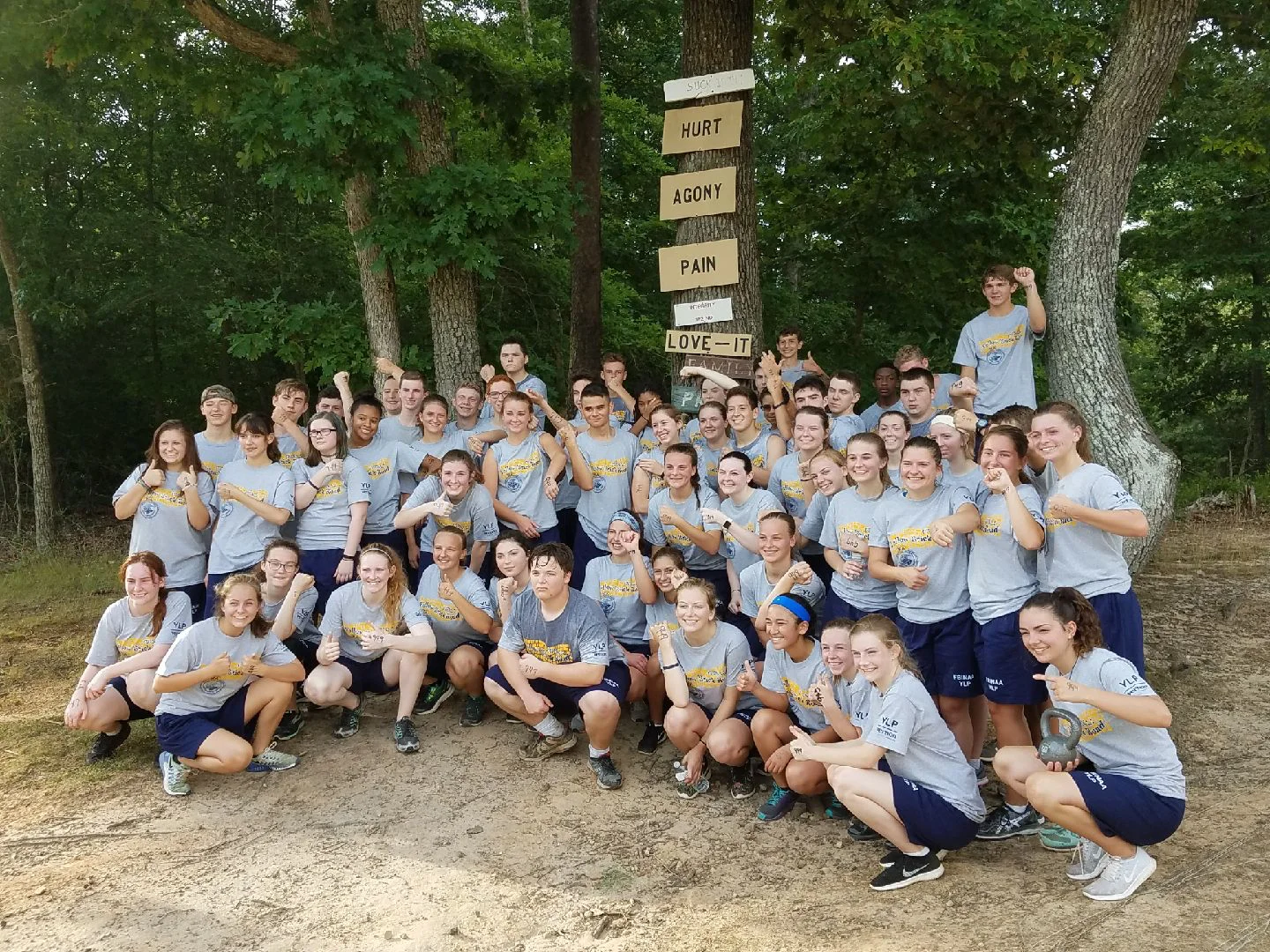 The summer 2017 attendee of the Youth Leadership Program for Alaska was Mr. Gunnar Hanson. Here's a photo of Gunnar's group after the Yellow Brick Road run.