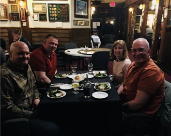 Corey Rowley, Andrew Merrill, Shirley Coté, John McKinnon