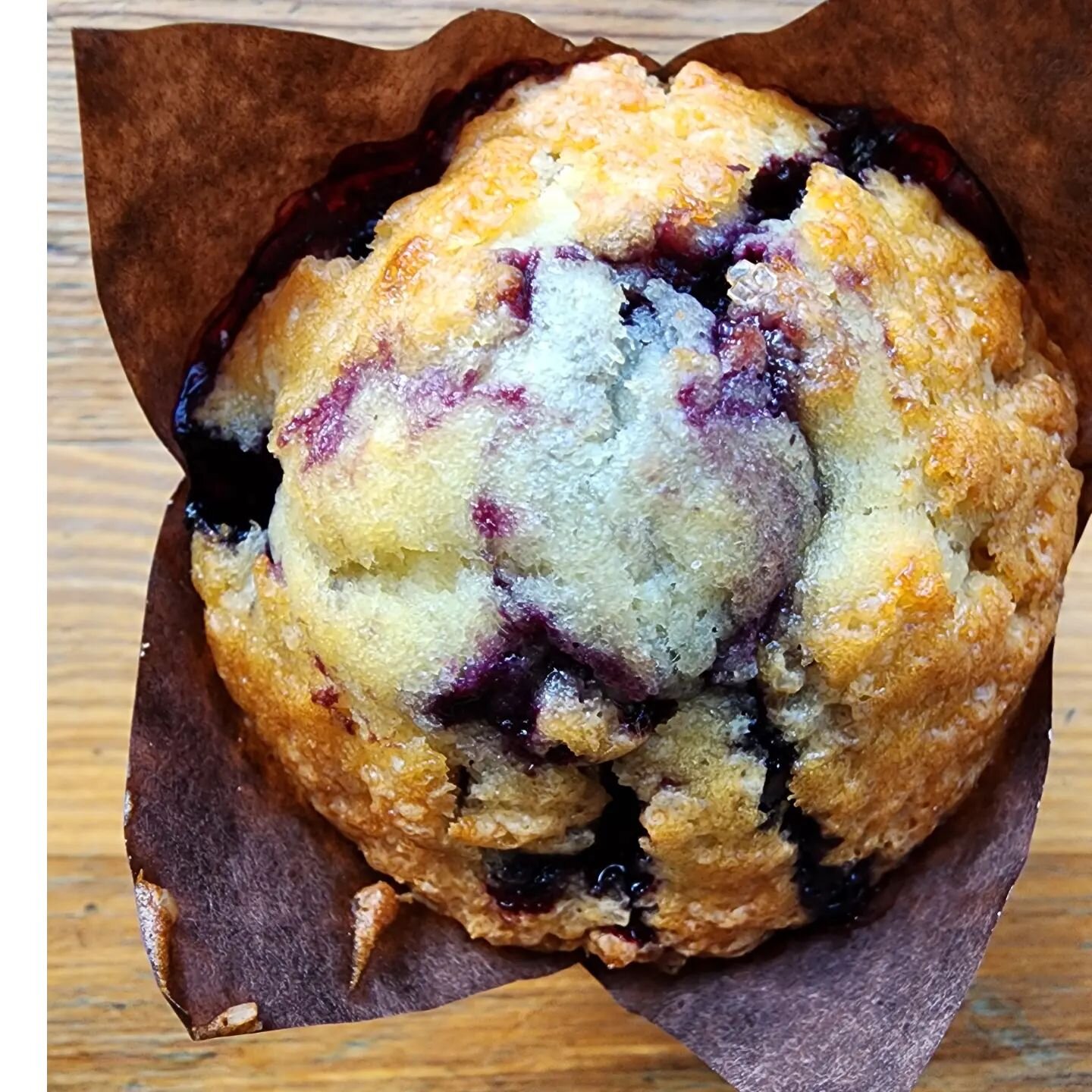 So happy to have @amysbread blueberry muffins back 🩵 and so happy it's March 1st today!