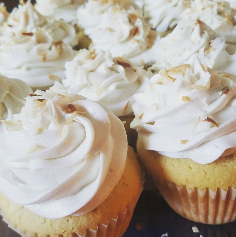 Coconut Cream Cupcakes