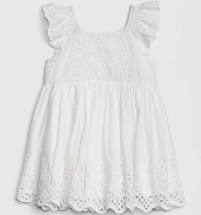 white dress for toddler girl