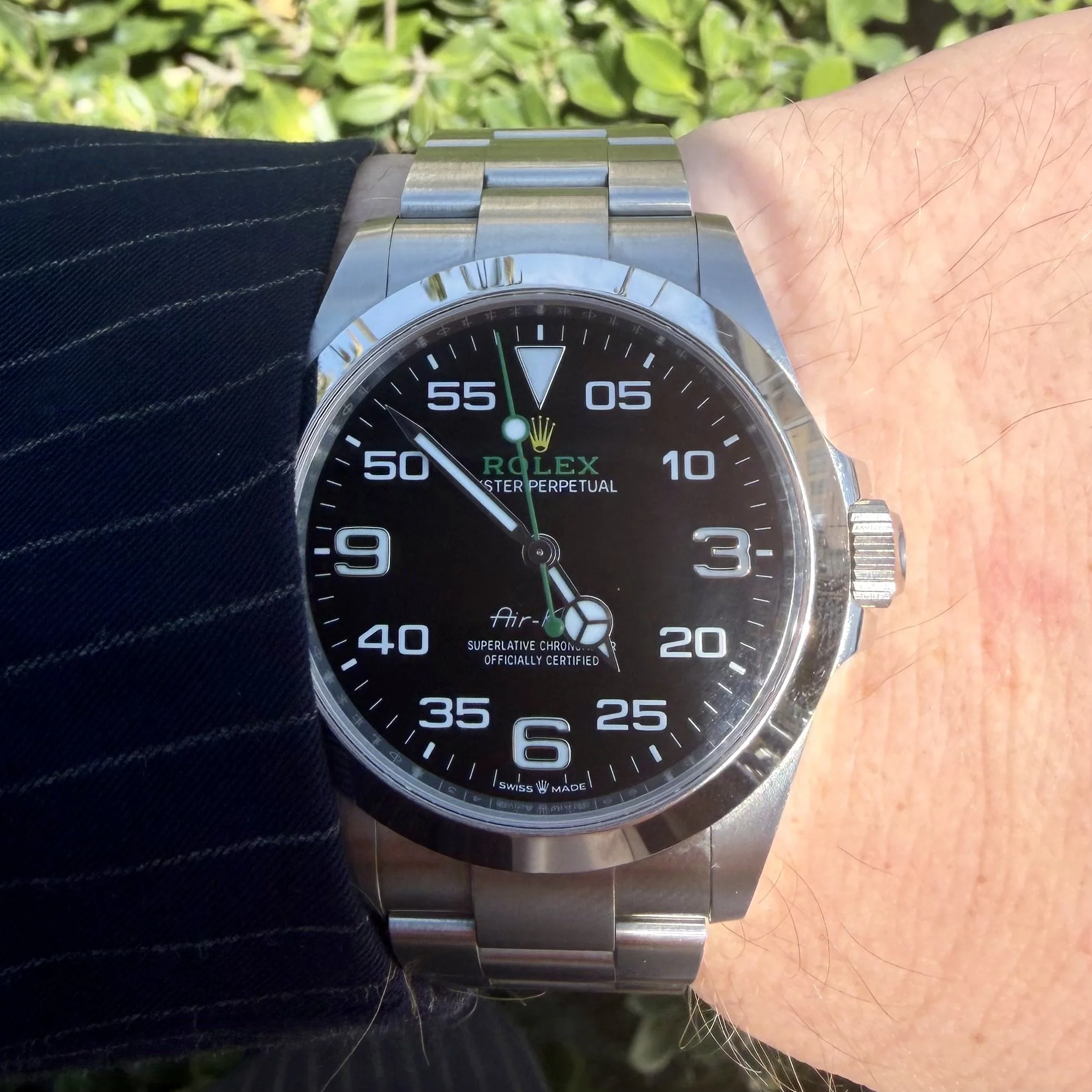 ROLEX AIR-KING 126900 STEEL OYSTER PERPETUAL 40MM - BOX + PAPERS - CIRCA 2024