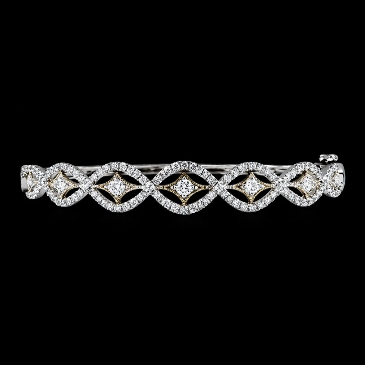 Diamond Bangle Bracelet