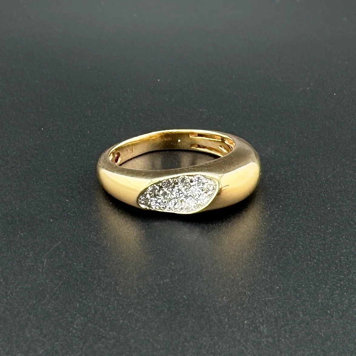 ROBERTO COIN CAPRI PLUS PAVE DIAMOND RING - 18K ROSE GOLD - SZ 6.25